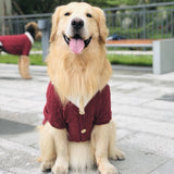 Sueter tipo Cardigan para Perros Grandes