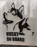 Sticker "Husky on Board"