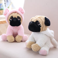 Peluche Pug con Disfraz