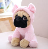 Peluche Pug con Disfraz