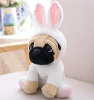 Peluche Pug con Disfraz