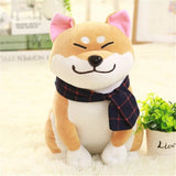 Peluche Shiba Inu con Bufanda