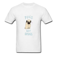 Playera "Pugs Not Drugs"