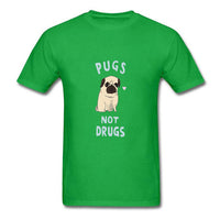 Playera "Pugs Not Drugs"