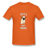 Playera "Pugs Not Drugs"