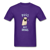 Playera "Pugs Not Drugs"